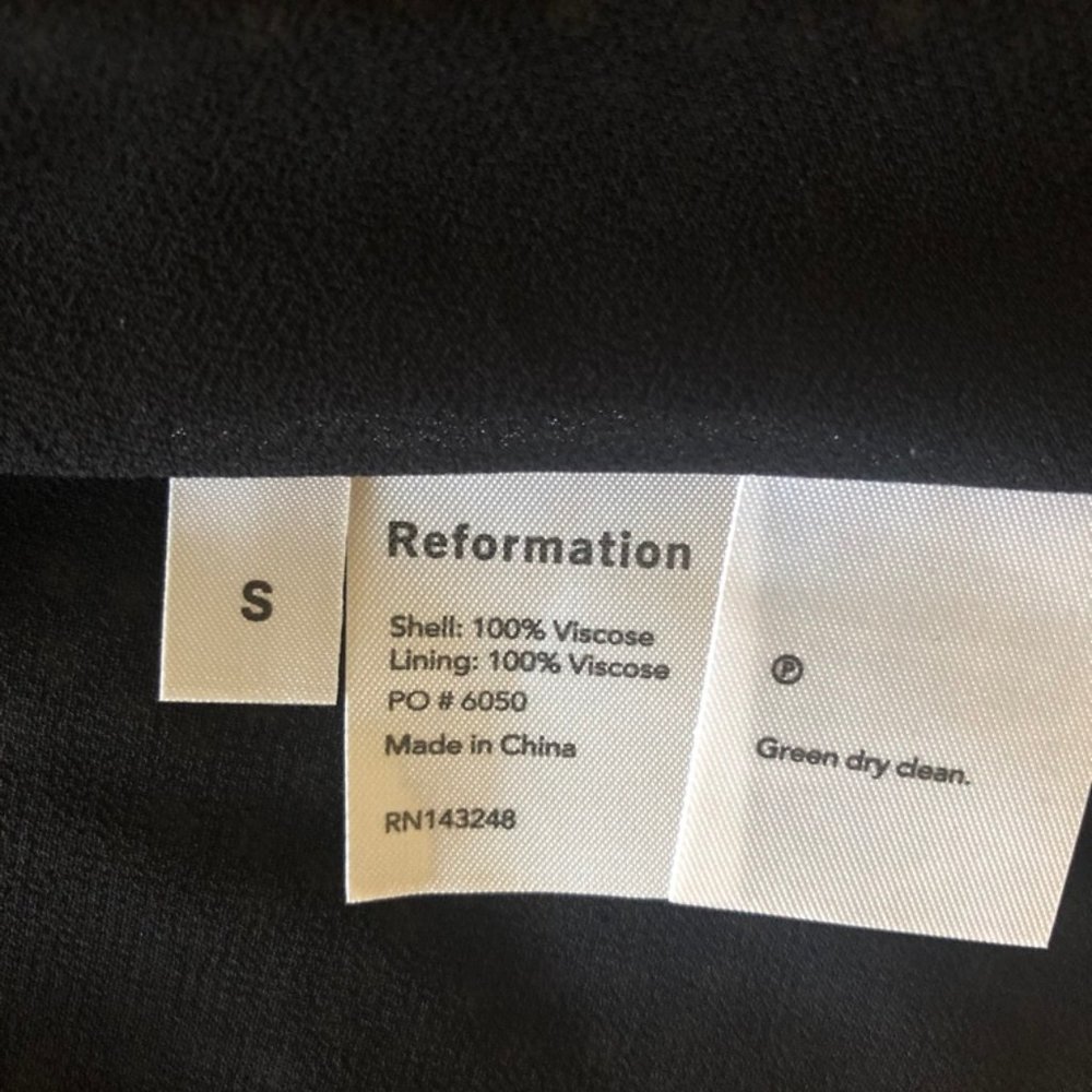 Reformation Gjelina Wrap Style Minidress - Picture 8 of 8